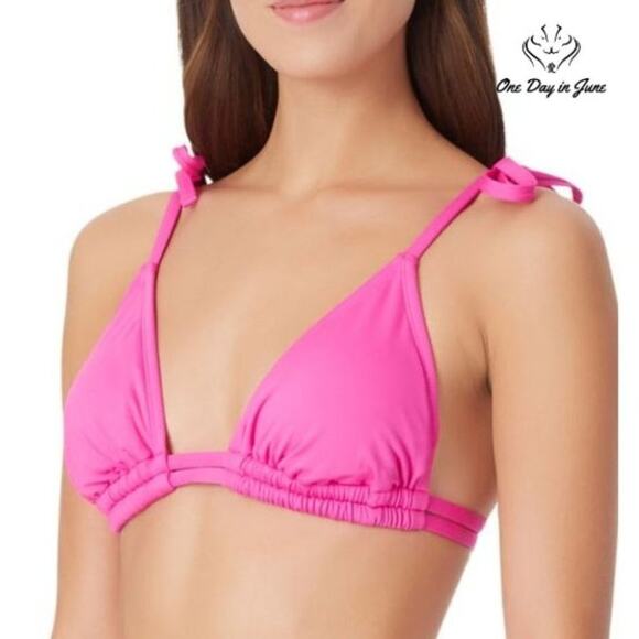 Sugar Beach Triangle Bikini Top Size M - Picture 3 of 3